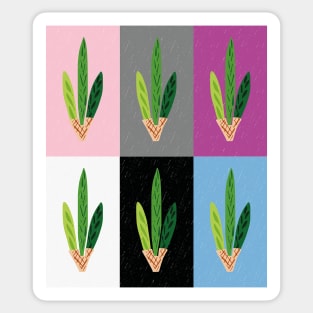 Lulav - Cool Clean Pop Art Grid Sticker